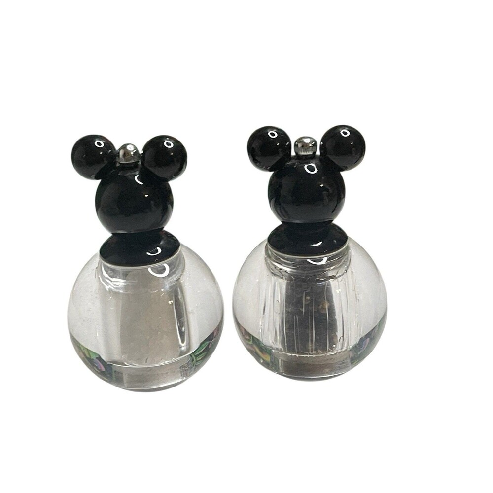 Vintage Disney Mickey Mouse Acrylic Salt & Pepper Grinder